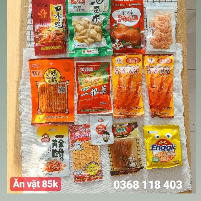 Set đồ ăn vặt 85k - SNACK SEEKER
