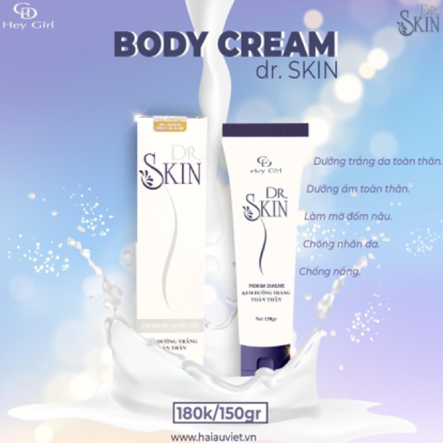 Body trắng da Dr.skin