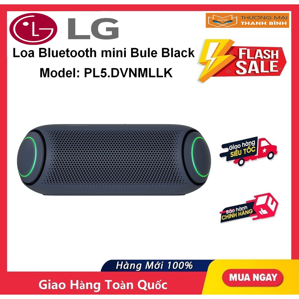 Loa LG Bluetooth mini PL5.DVNMLLK Blue Black