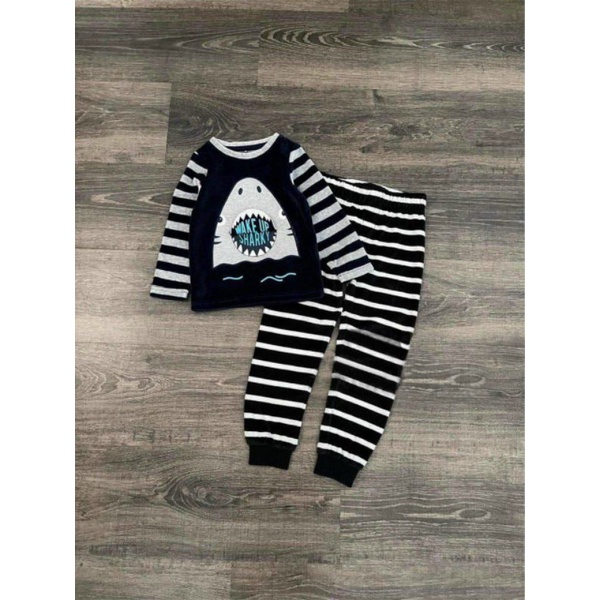 BỘ CÁ MẬP KẺ ĐEN CHO BÉ TRAI (ảnh thật)