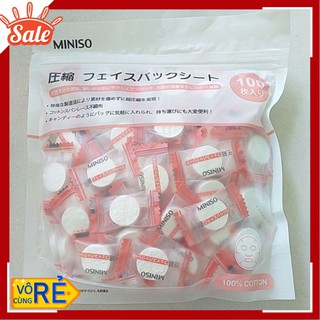 Mặt nạ viên nén Miniso gói 100v