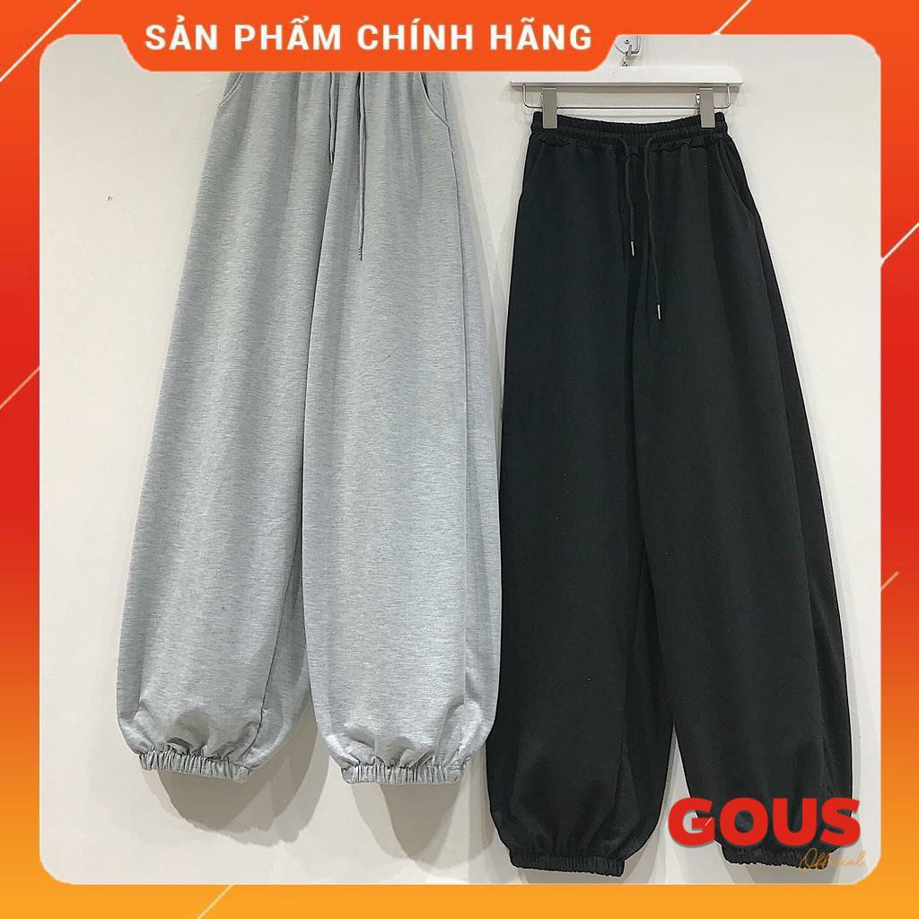 Quần Vải Jogger Form Rộng Có Cạp Chun Dây Rút Jogger Thun Bo Gấu Năng Động Trẻ Trung Chất Vải Dày Dặn Cực Đẹp Doxy 2498