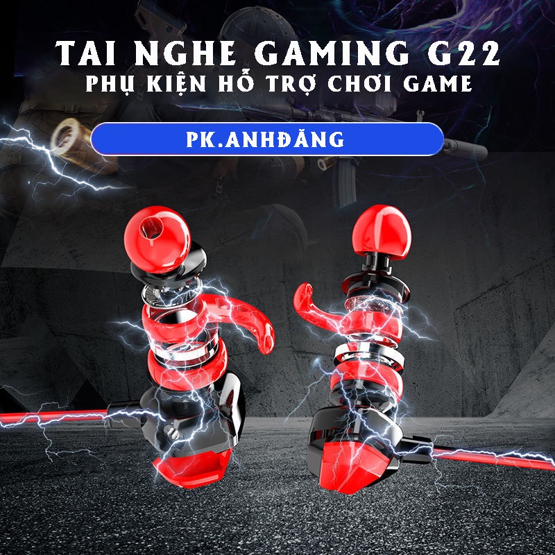 Tai Nghe Gaming Có Mic Dành Cho Game Thủ, Tai Nghe Chơi Game Điện Thoại Nhét Tai G20s