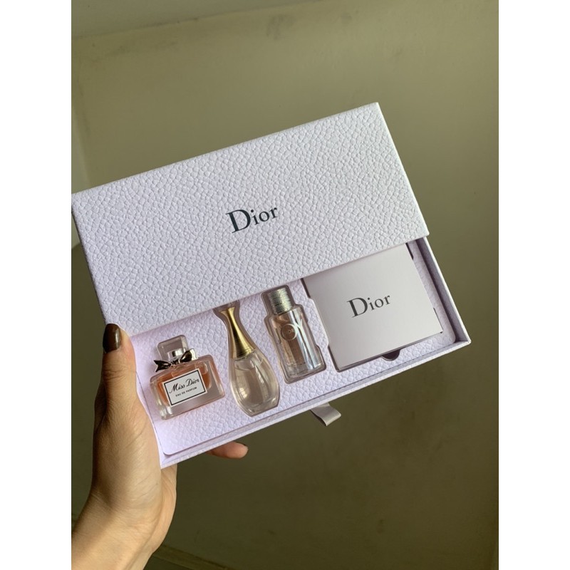 [gift hãng 100%] set nước hoa Dior 3 chai mini chuẩn Auth