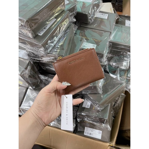Ví cầm tay mini gấp đôi fullbox C&amp;K hàng l1