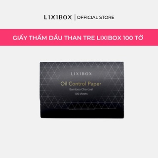 Giấy thấm dầu Lixibox Bamboo Charcoal Oil Control Paper