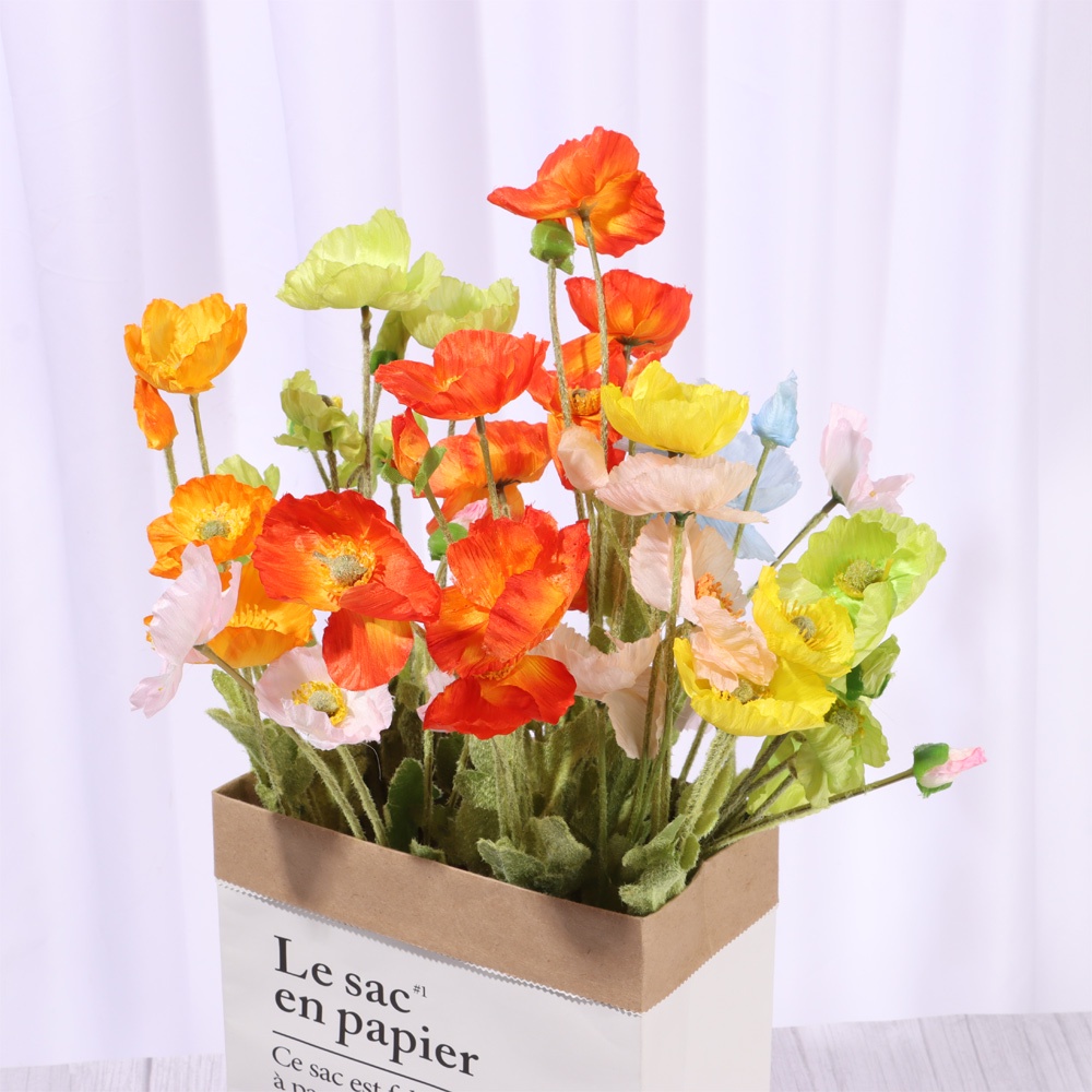 Artificial Gondola Flower Simulation Small Silk Bouquet DIY Home/Wedding/Party Decoration