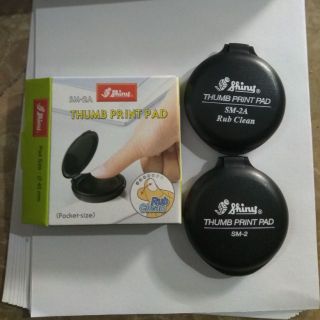 TAMPON LĂN DẤU VÂN TAY SHINY SM-2A 40mm mẫu mới