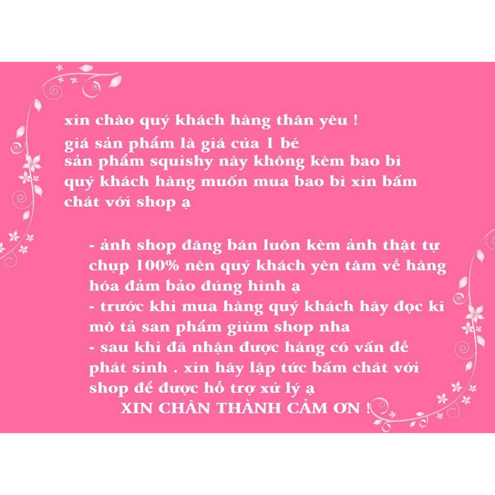 SQUISHY CÁ HEO 1 SỪNG ĐÁNG YÊU