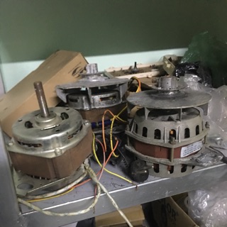 Mô tơ máy giặt sanyo chính hãng dây đồng kèm tụ.có thể chế quạt