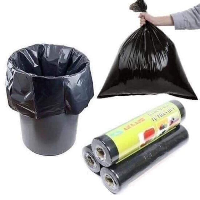 TÚI ĐỰNG RÁC SINH HỌC - Túi đựng rác TỰ PHÂN HUỶ