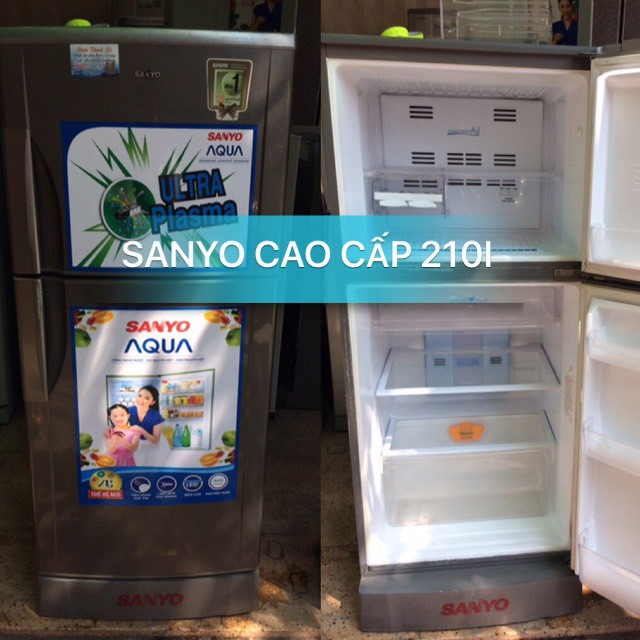 TỦ LẠNH SANYO 180L CAO CẤP QIA SỬ DỤNG BẢO HÀNH 1 NĂM TẠI TP HCM KHÔNG SHIP TỈNH