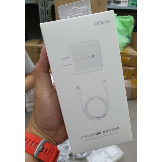 Bộ Cốc Cáp Sạc Oppo 65W Super Vooc Chính Hãng - Bảo Hành 6 Tháng