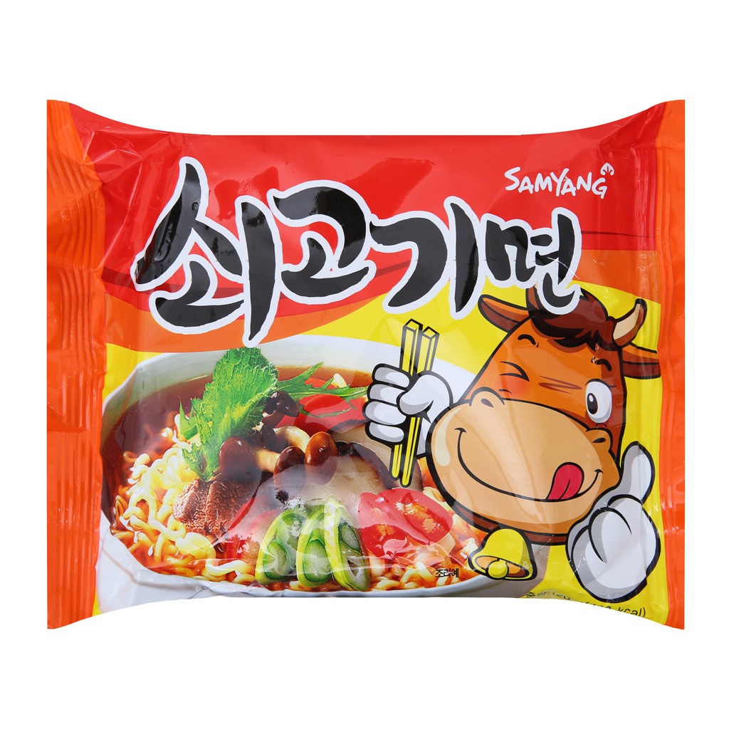 Mỳ Samyang Bò Cay Lốc 5 Gói