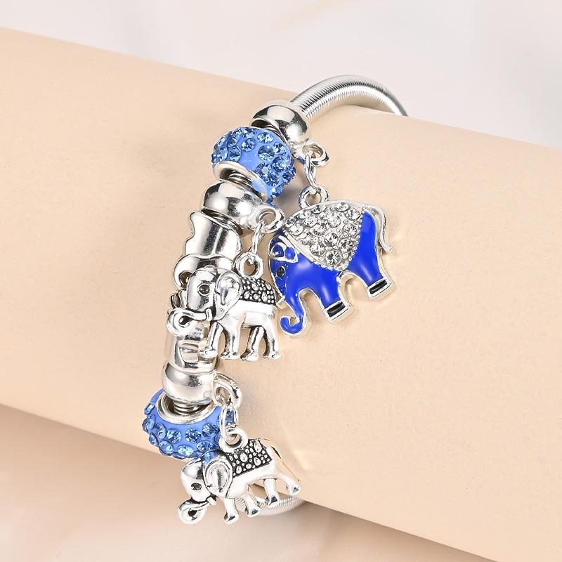 Vòng tay chuỗi hạt nhiều màu sắc phong cách cổ điển thời trang cho nữ