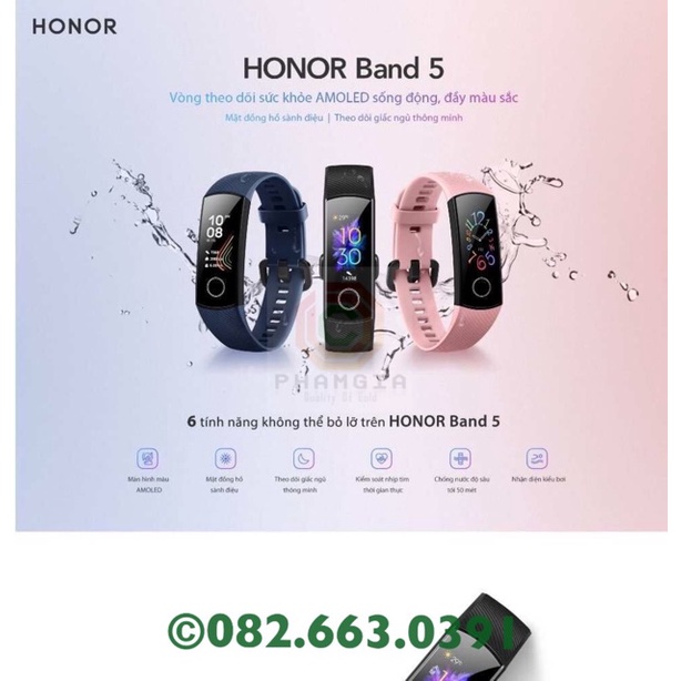 Dán màn hình cho Honor band 5 chống trầy xước, chất liệu PPF