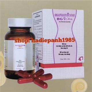 (CÓ QUÀ TẶNG) Glutathione BC White hộp 30 viên và hộp 60viên