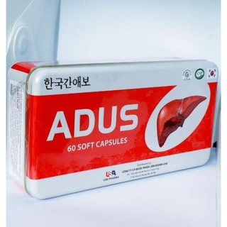 Bổ gan ADUS CÀ GAI LEO GIẢI ĐỘC GAN - HỘP SẮT 60 VIÊN