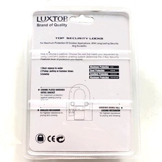 Ổ khoá LUXTOP 6 phân chìa khoá vuông solex