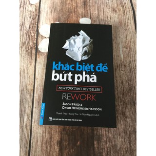 Sách - Khác Biệt Để Bứt Phá (Tái Bản)