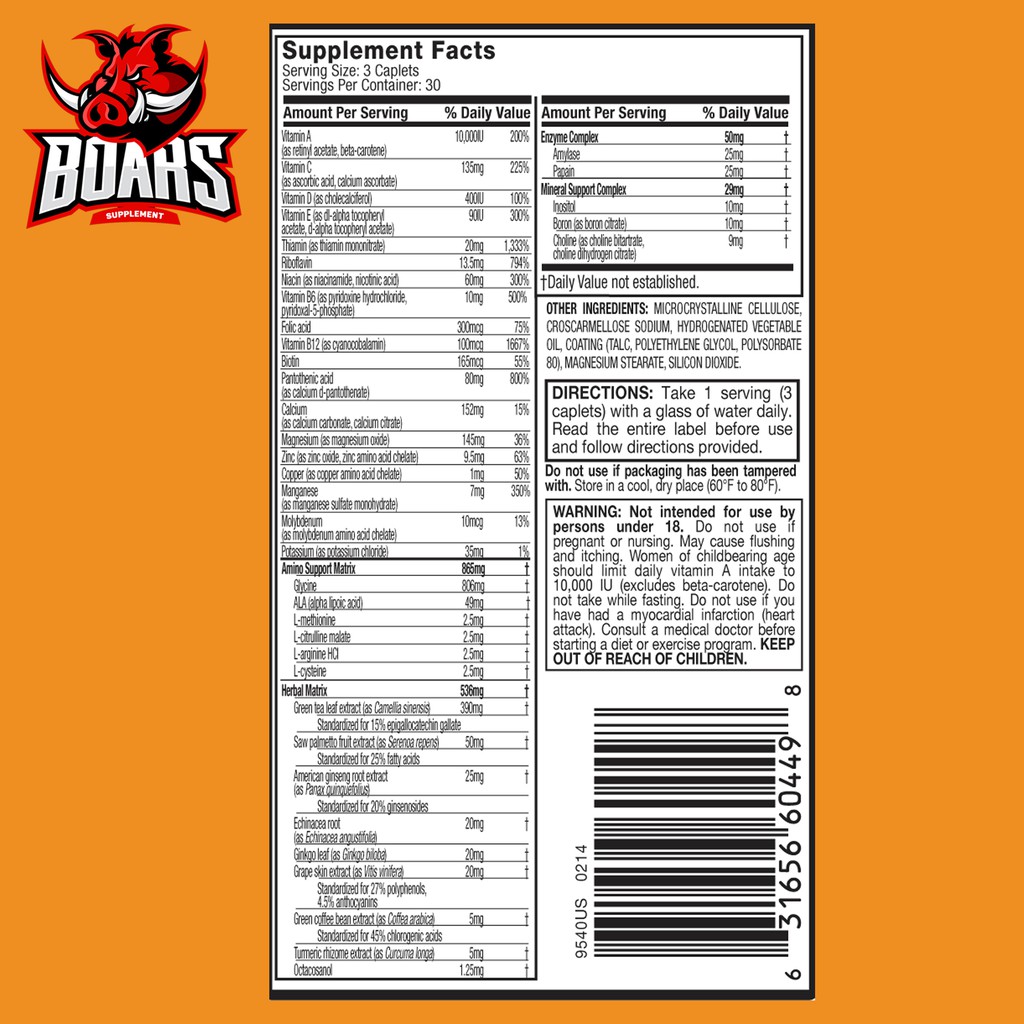 PLATINUM MULTI VITAMIN - Viên Vitamin Và Khoáng Chất Tổng Hợp (90 Viên) | BigBuy360 - bigbuy360.vn