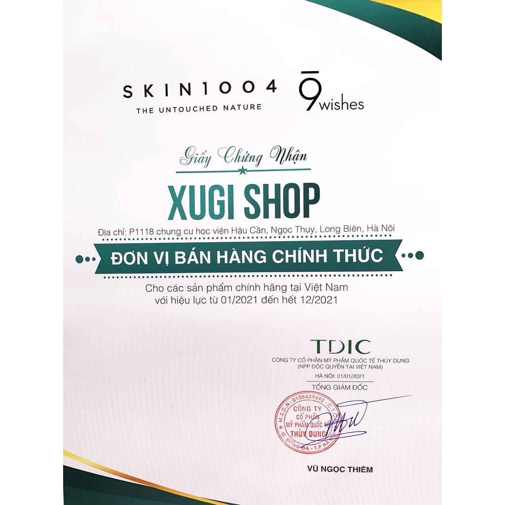 Bộ sản phẩm cao cấp dưỡng trắng da, giảm nhăn 4 món 9wishes + 3W Clinic