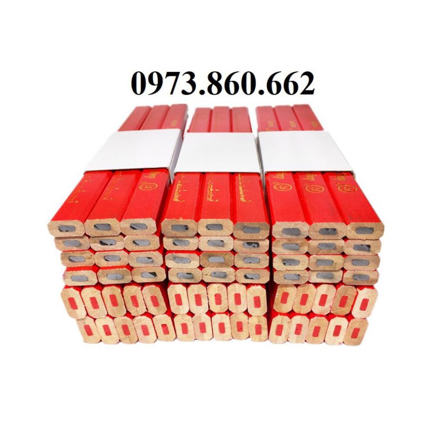 combo 10 bút chì thợ mộc -TBĐ