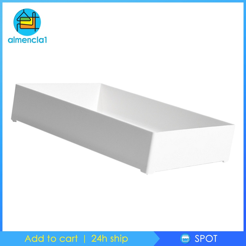 Khay đựng ngăn kéo màu trắng 30x20x6cm