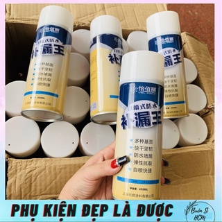 Bình xịt chống thấm NANO 450ml Bình xịt chống dột, sơn chống thấm tường thế hệ mới dạng chai cầm tay