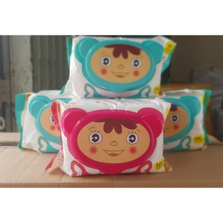 Giấy ướt bịch lớn Doremi 100 sheets không mùi