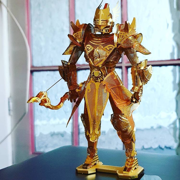 Mô Hình Kim Loại 3D Piececool Hiệp Sĩ Cầm Cung