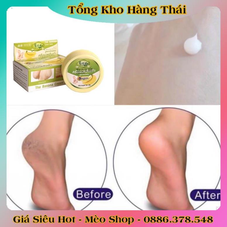 Kem loại bỏ nứt gót chân The Banana Cream Heels - Hàng Nôị Địa Thái Lan chính hãng
