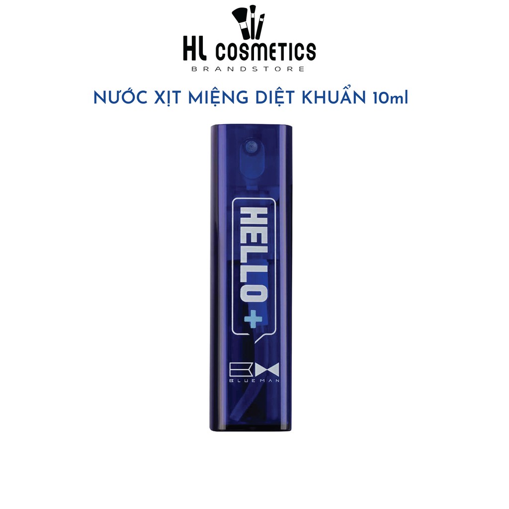 Nước xịt thơm miệng BLUEMAN Chính Hãng Hương Bạc Hà Làm Sạch Khuẩn ZL78