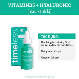 Serum Timeless B5 + HA (Xanh lá)