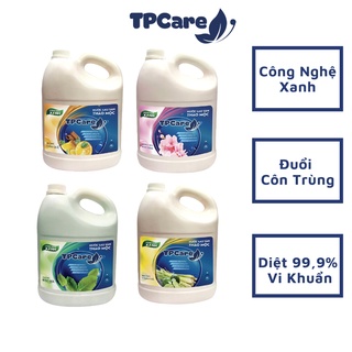 Nước Lau Sàn Thảo Mộc Diệt Khuẩn Đuổi Côn Trùng TPcare Can 4 lít