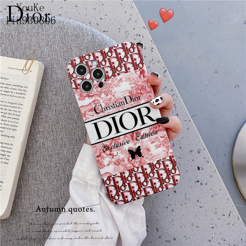 Ốp điện thoại họa tiết Dior Forest Take cho iPhone13 12 11 13ProMax XR IX XS 13
