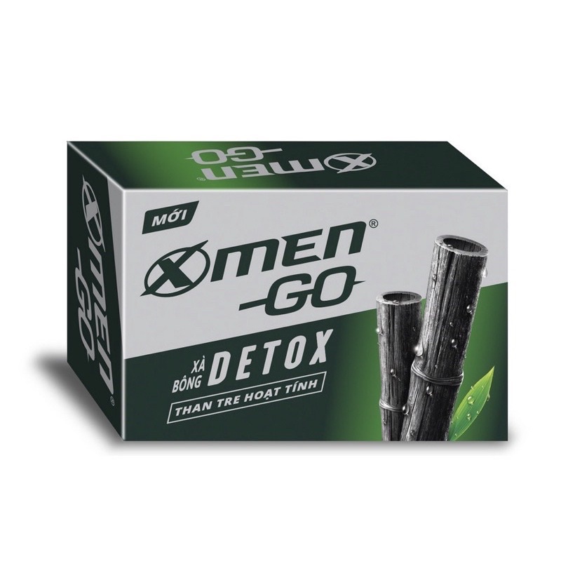 Xà Phòng X-Men Go Detox Thải Độc Than Hoạt Tính