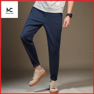 Quần kaki nam MC chất liệu trẻ trung, quần thô nam dáng boby không nhăn | BigBuy360 - bigbuy360.vn