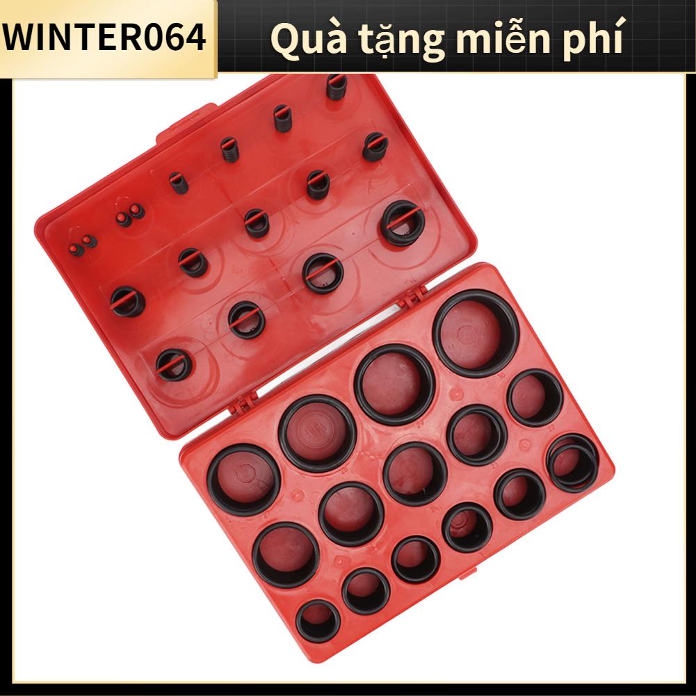 Winter064 347 miếng cao su O Ring Seal Kit Bộ vòng đệm máy giặt đa năng cho đường ống ô tô Máy móc vòi nước