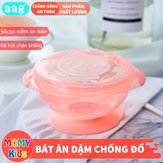 Bát Ăn Dặm Chống Đổ AAG Hàn Quốc Cao Cấp Có Đế Hút Chân Không