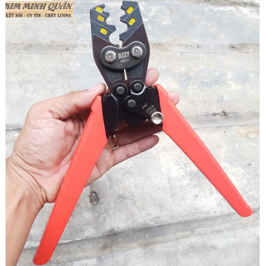 Kìm Bấm Cos Trợ Lực 1.25mm~14mm Cao Cấp 350mm/14&quot; A0022 BUDDY