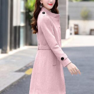 ÁO KHOÁC DẠ CỔ TRỤ 5 NÚT CAO CẤP