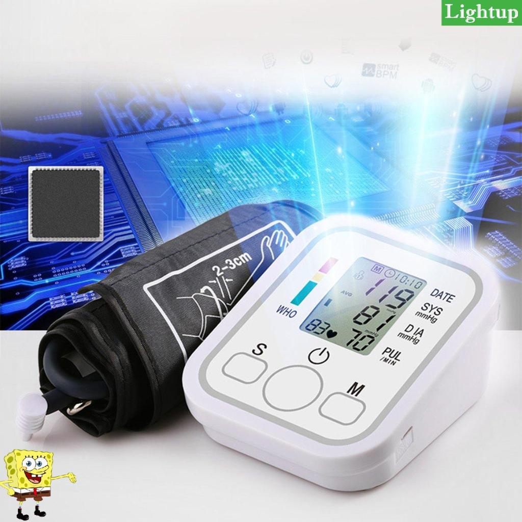 Máy đo huyết áp Cánh tay Máy đo áp suất huyết áp y tế tự động