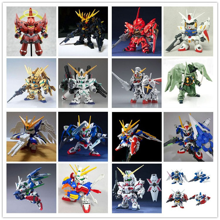 Mô Hình Lắp Ráp Robot Gundam Mini
