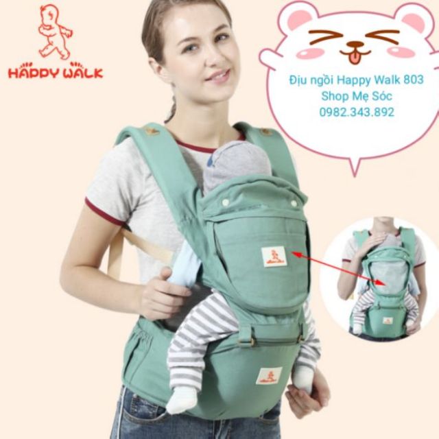 Địu ngồi Happy Walk 803