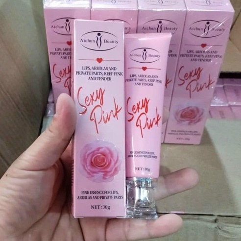 Chống Thâm Môi - Làm Hồng Môi - Làm Hồng Nhũ Hoa - Làm Hồng Vùng Kín Sexy Pink Aichun Beauty 30g