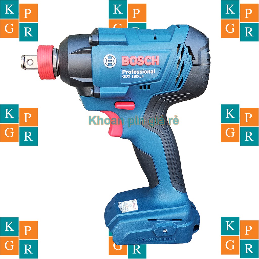 KPGR Thân máy siết bulong dùng pin Bosch GDX 180 LI (Không pin sạc)
