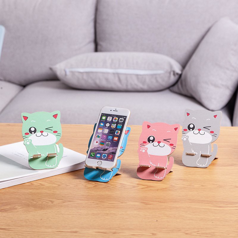 GIÁ ĐỂ ĐIỆN THOẠI CHẤT LIỆU GIẤY ÉP CỨNG NHỎ GỌN XINH XẮN GIAO MÀU NGẪU NHIÊN PK101 | BigBuy360 - bigbuy360.vn