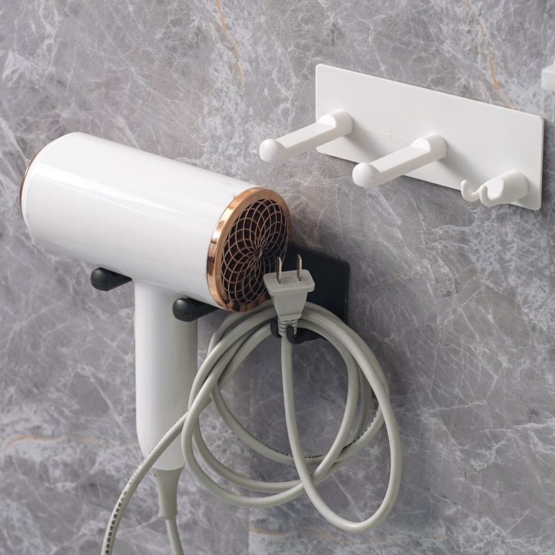 Giá Đỡ Máy Sấy Tóc Gắn Tường Đa Năng Tiện Dụng Cho Phòng Tắm