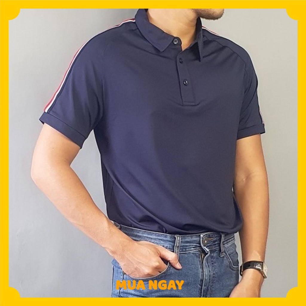 Áo Thun Nam Tay Ngắn | Áo Phông Nam Tay Lỡ Cổ Đứng Thời Trang Cao Cấp A02-19 germanhshop